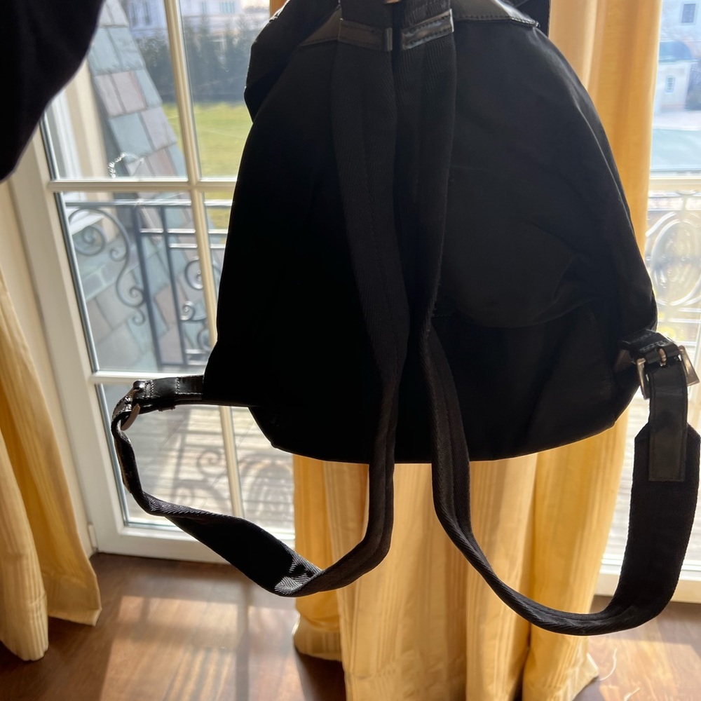 Authentic Prada Small Nylon Backpack Black - image 2